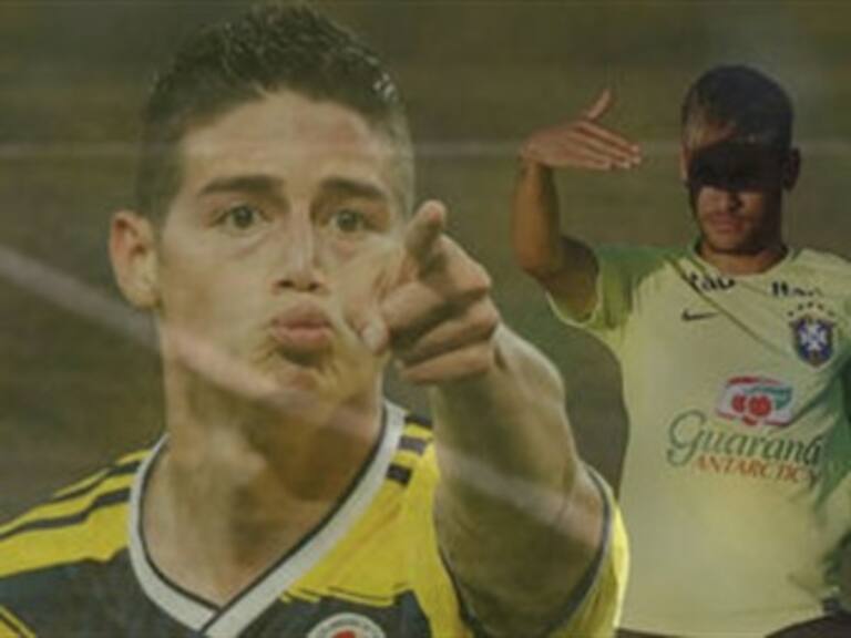 Disputan cuartos de final Neymar y James