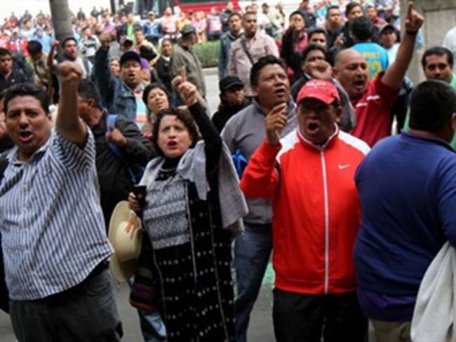 Implementan operativo PF y SSPDF por marcha del CNTE a Los Pinos