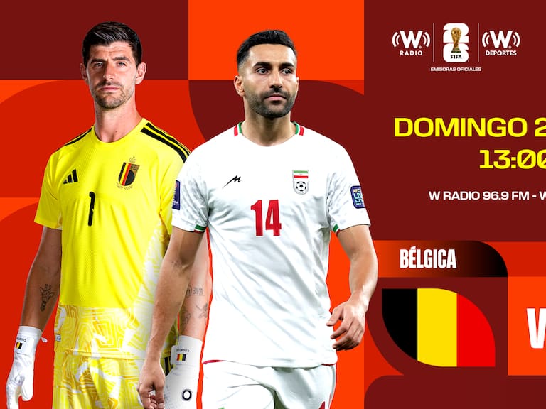 Bélgica vs Irán Mundial 2026