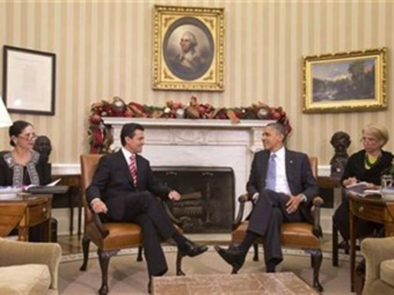 Anticipa Obama 'fuerte relación' personal con Peña Nieto