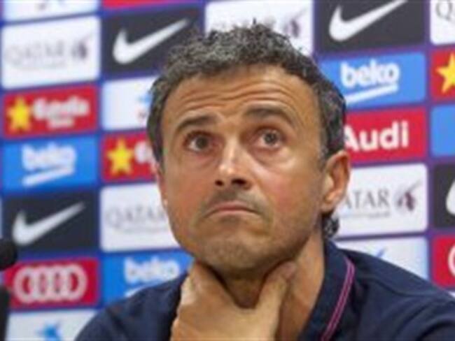 'Ya habéis visto que Luis Suárez no está gordo': Luis Enrique