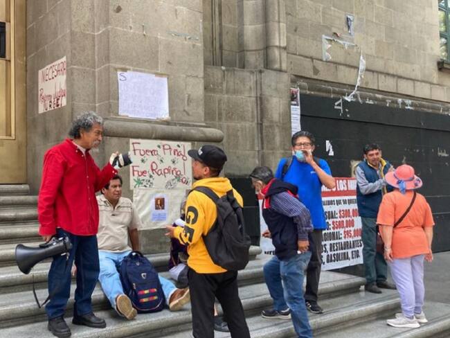 Regresan “plantonistas” a instalarse fuera de la SCJN