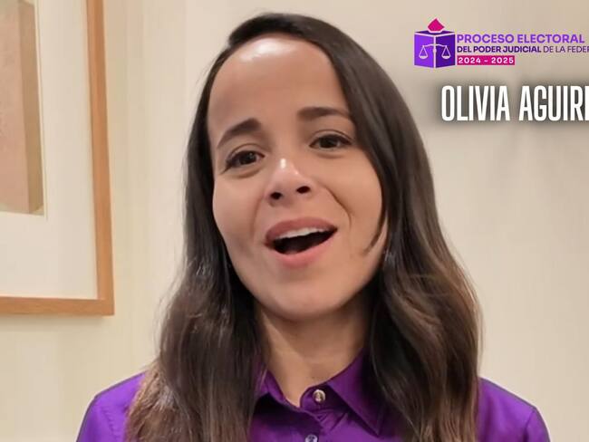 Elecciones de Poder Judicial: Olivia Aguirre, candidata a Ministra de la Suprema Corte de Justicia
