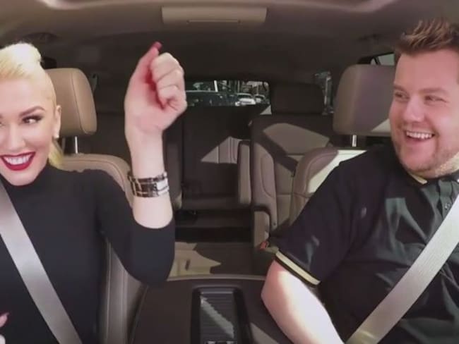 Gwen Stefani se convierte en la nueva pasajera del &#039;carpool karaoke&#039;