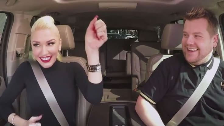 Gwen Stefani se convierte en la nueva pasajera del &#039;carpool karaoke&#039;