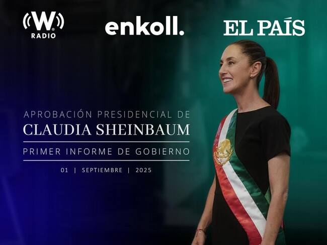 Claudia Sheinbaum llega a su Primer Informe de Gobierno con 79% de aprobación