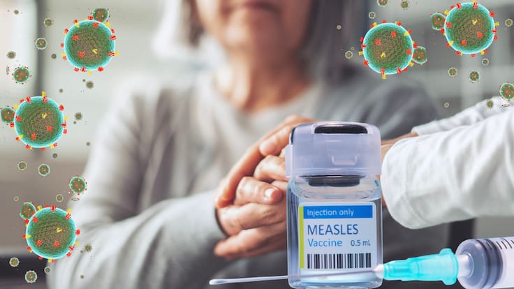 Vacuna contra el sarampión: ¿Por qué los adultos de más de 50 años no son un grupo prioritario?