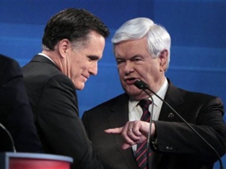 Inicia competencia entre Romney y Gingrich en Florida