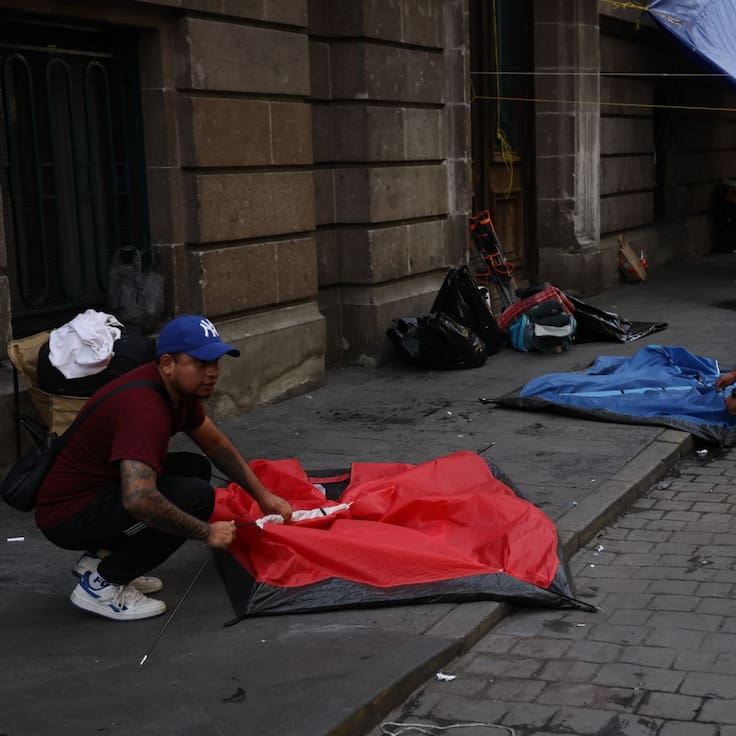 CNTE levanta plantón en CDMX: Sección 22 termina paro tras 19 días
