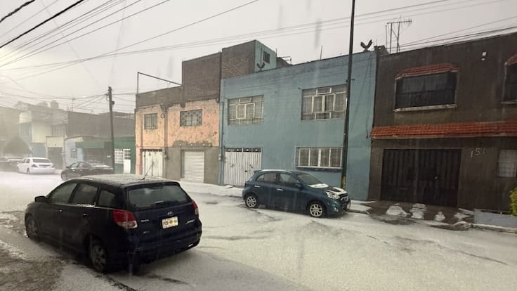 Granizo, lluvia e inundaciones en la ZMVM, autoridades activan alertas