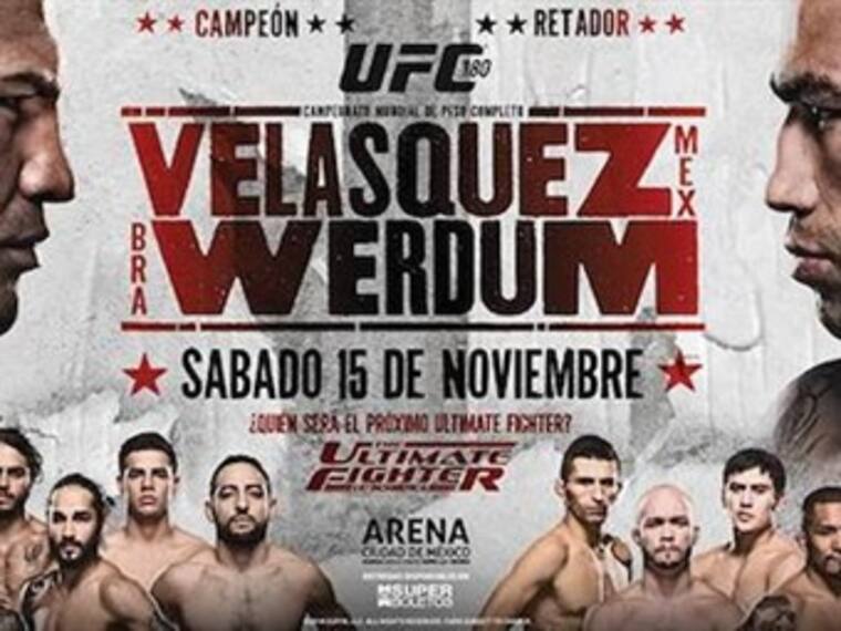 Revelan cartelera de UFC en México