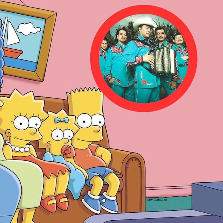 ¡Es OFICIAL! Los Tigres del Norte aparecerán en un capítulo de Los Simpson