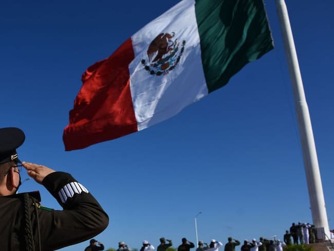Día de la bandera mexicana