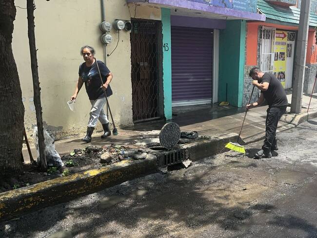 Lluvias e inundaciones afectan a vecinos de la colonia Providencia en la GAM