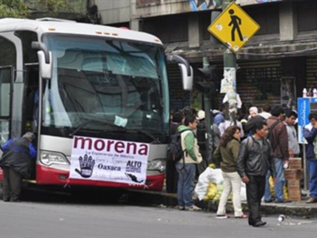 Acarrea Morena gente para eventos de AMLO