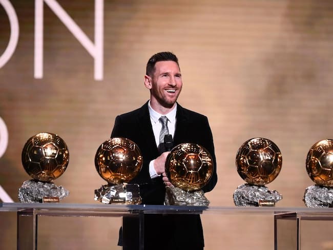 Lionel Messi se llevó su sexto Balón de Oro