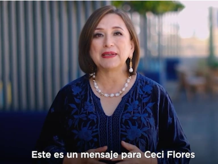 Xóchitl Gálvez respondió con un video a la invitación de Ceci Flores