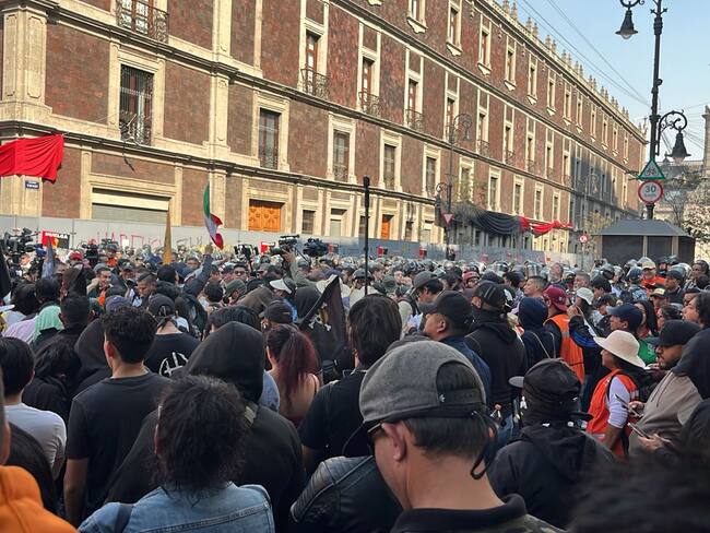 Baja asistencia marca nueva marcha de Generación Z