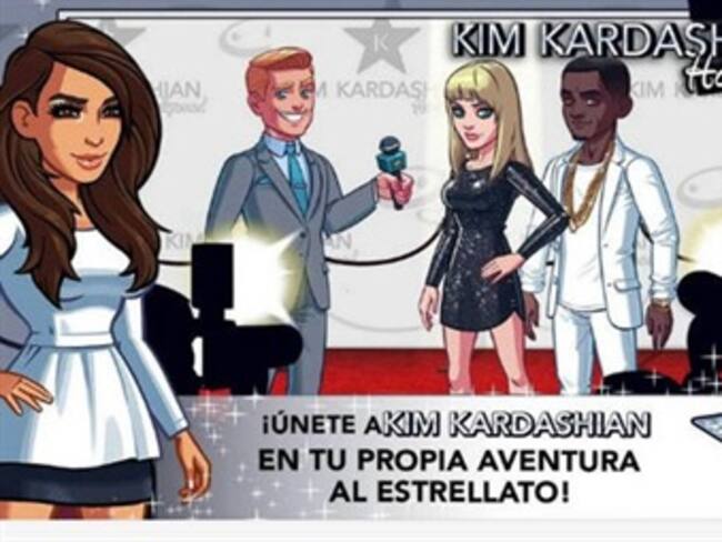 Incrementa fortuna Kim Kardashian con videojuego