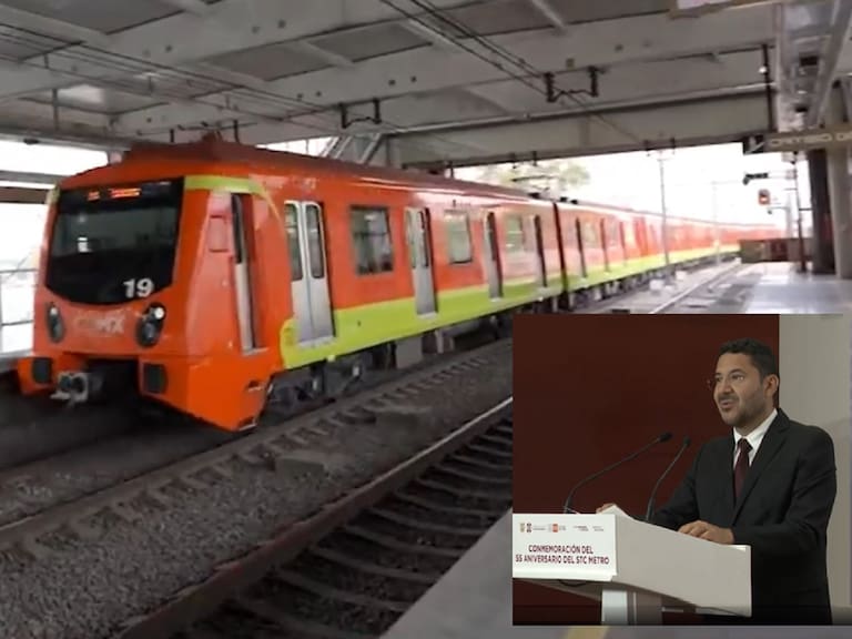 El jefe de gobierno de CDMX, Martí Batres resaltó los logros alcanzados y las obras por venir en la infraestructura del Sistema de Transporte Colectivo Metro, en su 55 aniversario