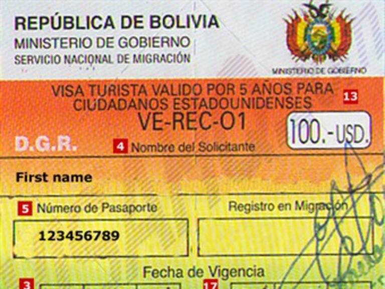 Exigirá Bolivia a israelíes presentar visa  a partir de septiembre