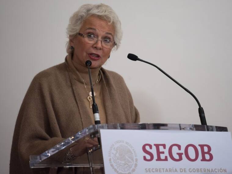 Pide Olga Sánchez Cordero comprensión al Congreso ante desabasto de gasolina