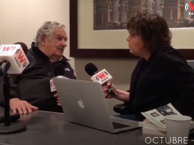 Así fue la conversación de Gabriela Warkentin con José Mujica, durante su visita a México en 2016