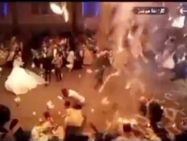 Incendio en boda deja más de 100 muertos en Irak; Esto es lo que pasó VIDEO