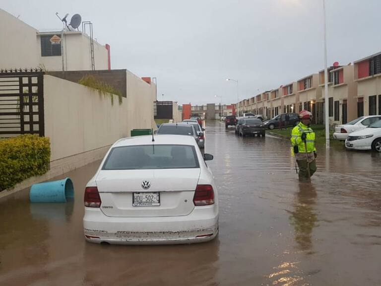 Lluvia causó inundación en 50 casas en Zapopan
