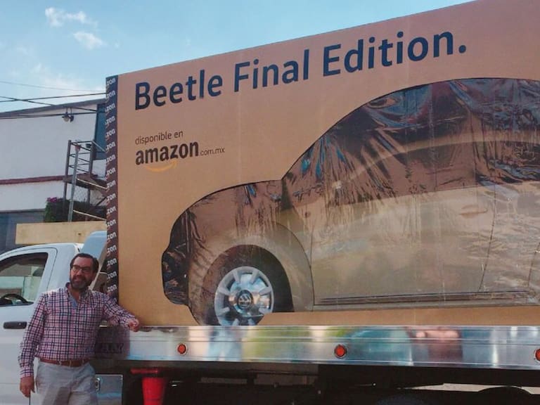 En caja por favor; así reciben al primer Beetle vendido por Amazon