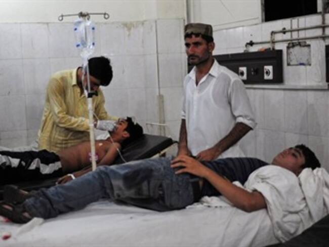 Deja 11 muertos atentado tras partido de futbol en Pakistán