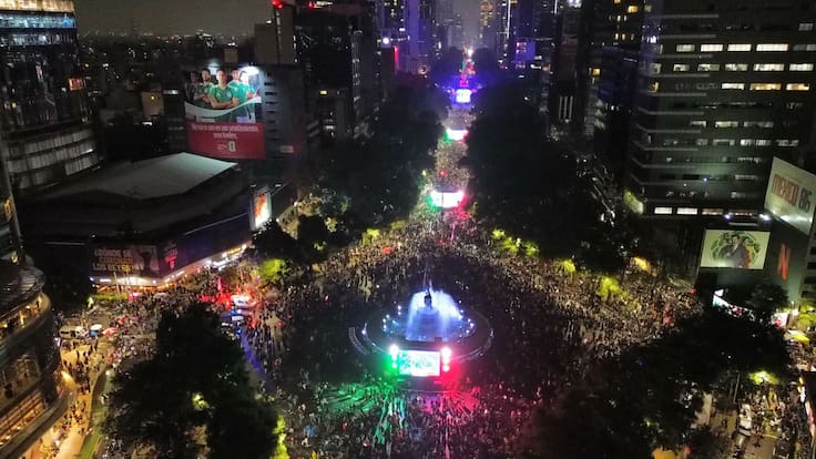 México vs. Inglaterra: Ángel de la Independencia tendrá límite de aforo