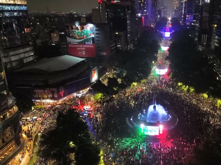 México vs. Inglaterra: Ángel de la Independencia tendrá límite de aforo