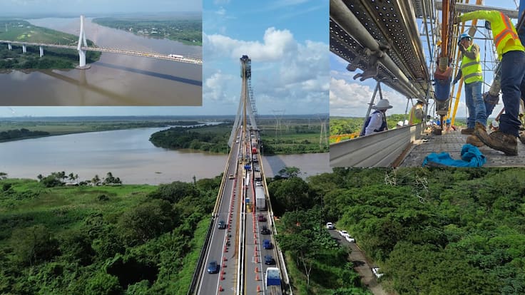 Rehabilitación del puente Antonio Dovalí Jaime garantiza seguridad y movilidad en Veracruz