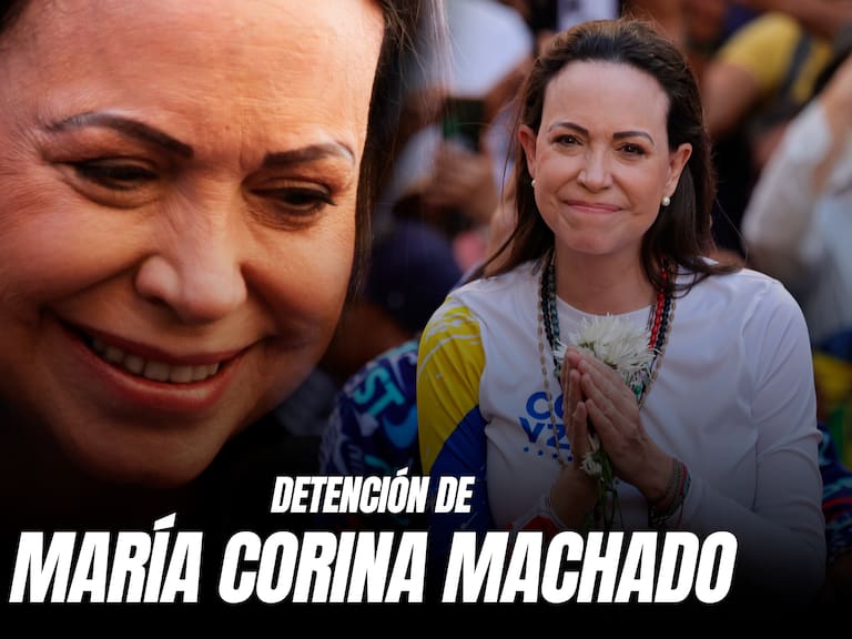 María Corina Machado fue detenida por el régimen de Nicolás Maduro