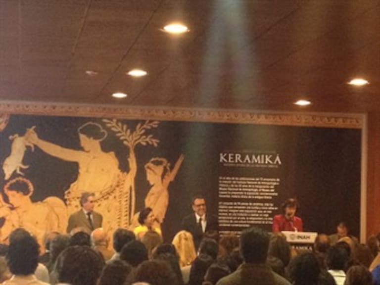 Se inaugura Keramika, una exposición del Louvre en el Museo de Antropología