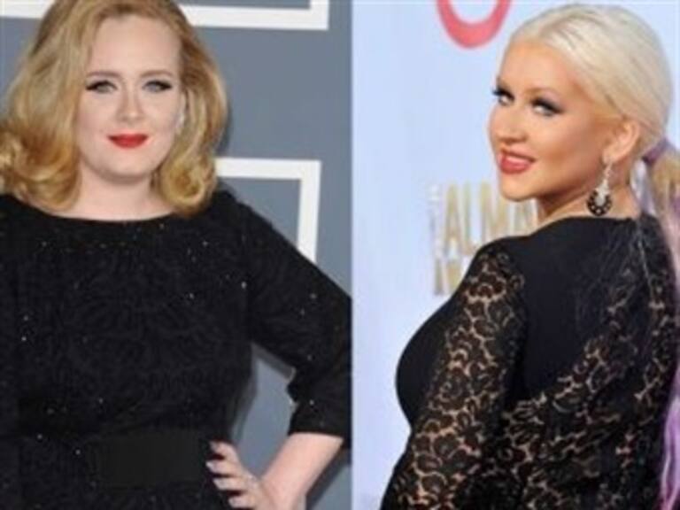 Sale Adele en defensa de Christina Aguilera