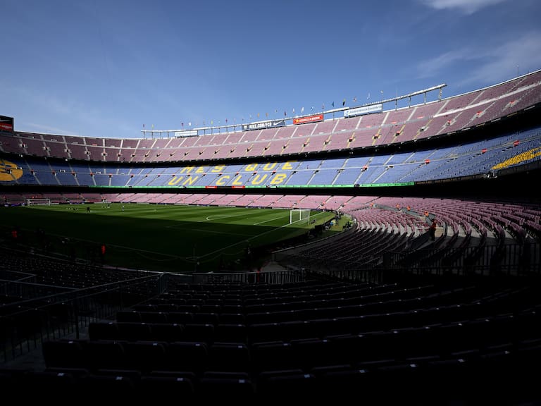 El Camp Nou es la casa del FC Barcelona.