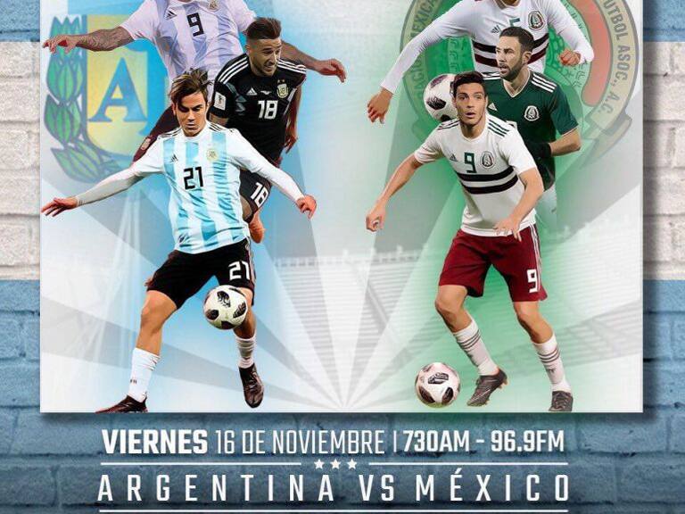 México se prueba ante Argentina