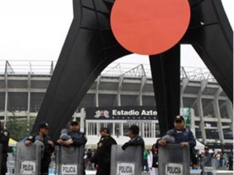 Vigilan mil 800 policías el Estadio Azteca por el partido México VS Nueva Zelanda: SSPDF