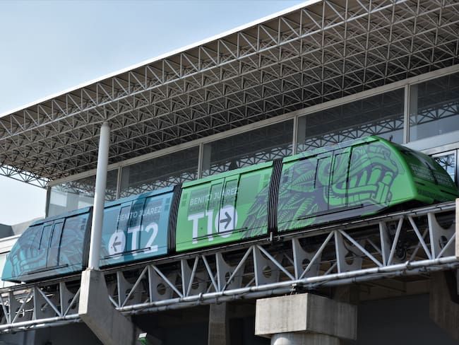 Suspenden servicio del aerotrén del AICM