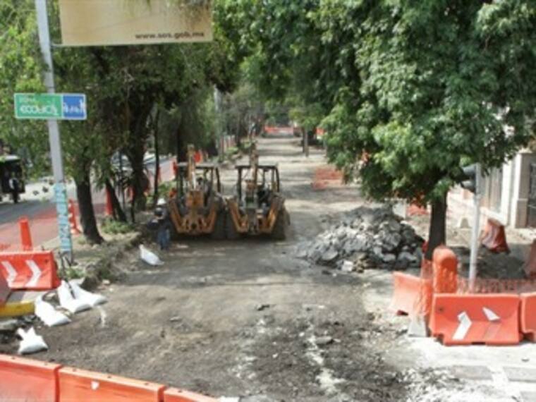 ¿Cómo van las obras en la avenida Presidente Masaryk?