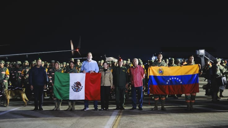 26 mexicanos saldrán de Venezuela tras terremotos