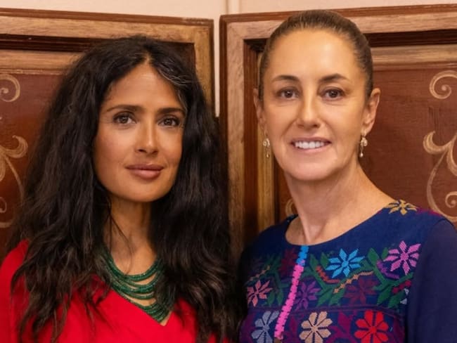 Claudia Sheinbaum y Salma Hayek anuncian nuevos incentivos al cine mexicano este 15 de febrero de 2026