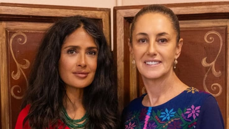 Claudia Sheinbaum y Salma Hayek anuncian nuevos incentivos al cine mexicano este 15 de febrero de 2026