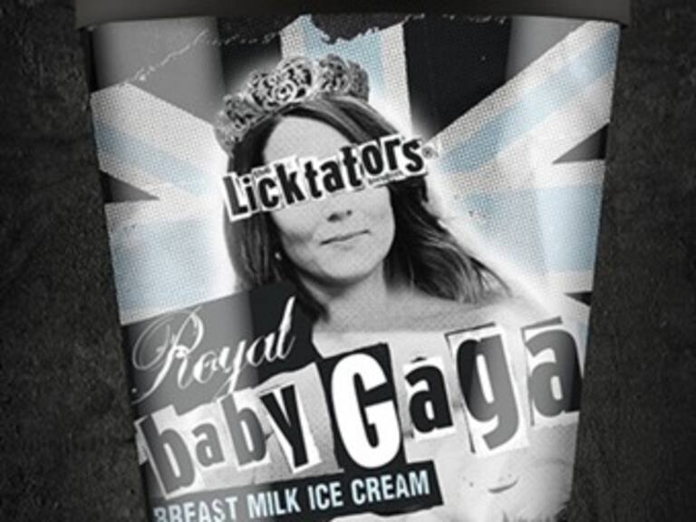 ​En Inglaterra celebran la llegada del nuevo Bebé Real con un helado hecho con leche materna