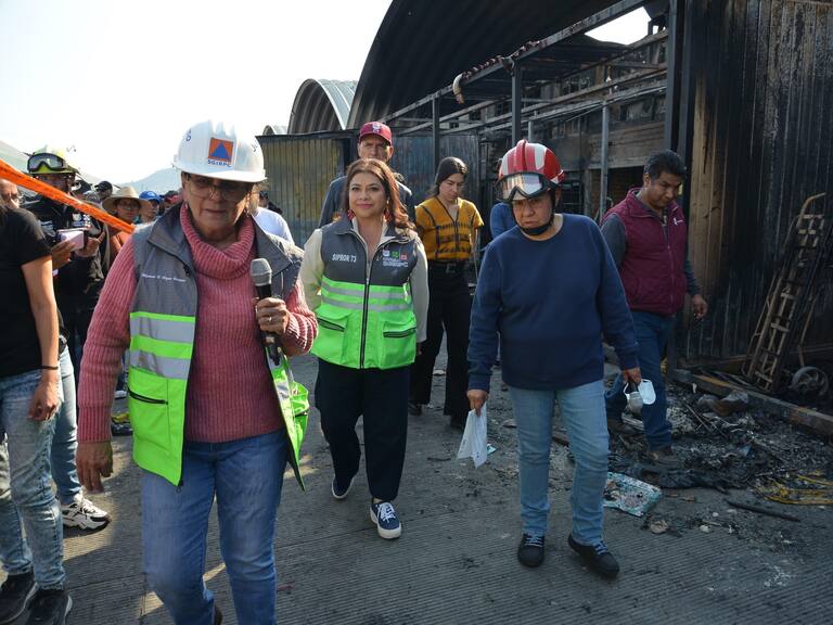 Saldo blanco tras incendio en Central de Abastos