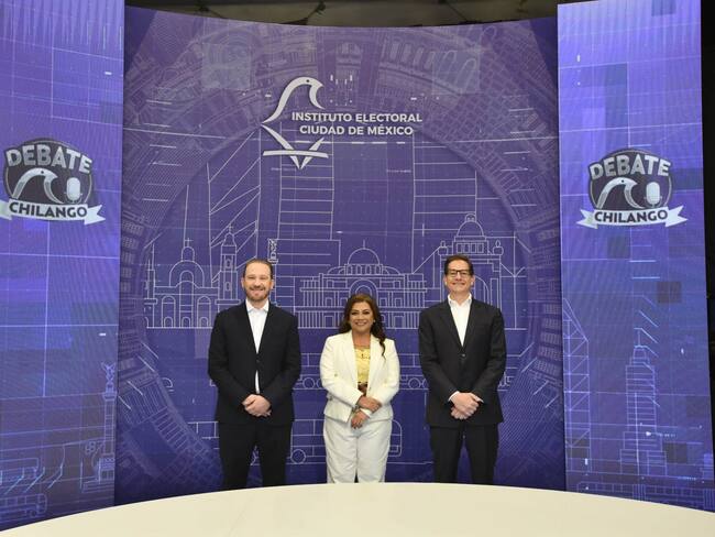 Entre acusaciones de Brugada y Taboada, finaliza el primer debate por CDMX