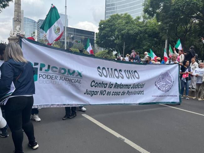 Reforma al Poder Judicial: jornada de marchas a favor y en contra