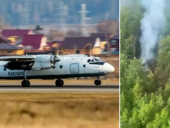 Cae avión de pasajeros cerca de Tynda, Rusia; deja 49 personas desaparecidas